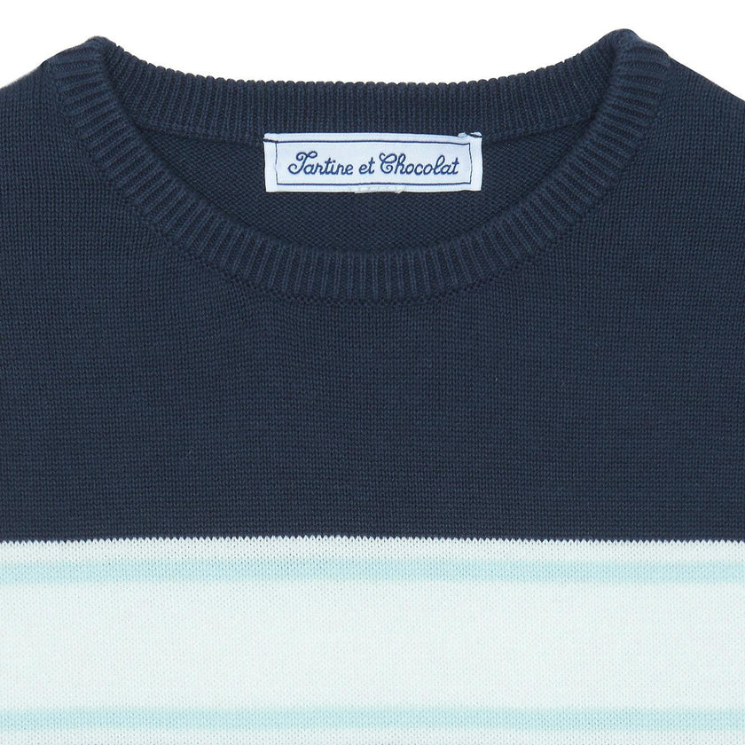 TARTINE ET CHOCOLAT Sailor Stripes Sweater