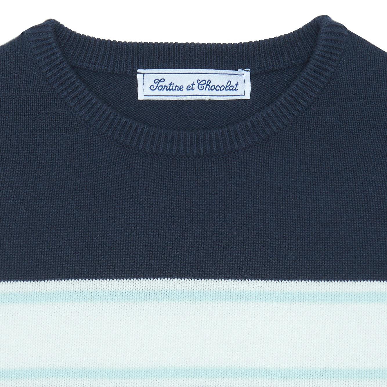 TARTINE ET CHOCOLAT Sailor Stripes Sweater