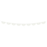 Broderie Anglaise Lace White Pennant Garland