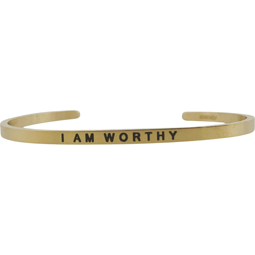 Women's "I Am Worthy" Bracelet