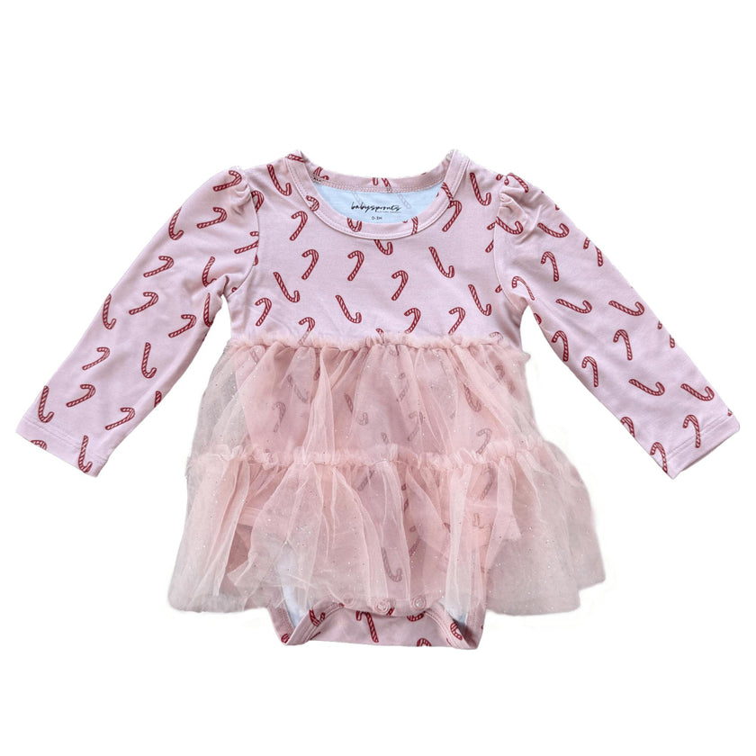 Baby Girl Tulle Bodysuit Dress