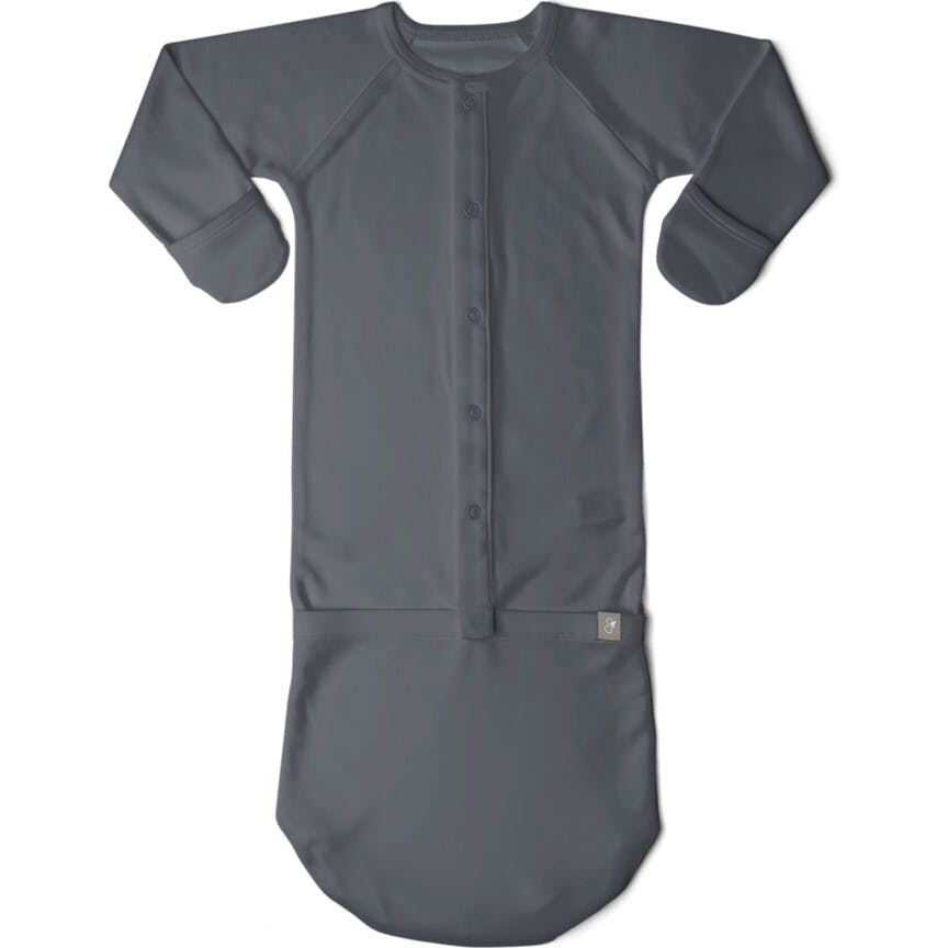 24 HOUR CONVERTIBLE GOWN | MIDNIGHT — Bamboo Organic Cotton Blend