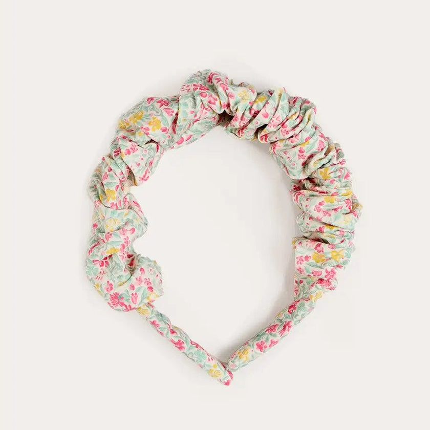 Adelaide Floral Scrunchie Hairband
