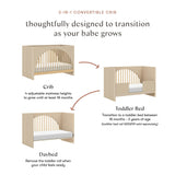 Babyletto Moab 3-in-1 Convertible Crib