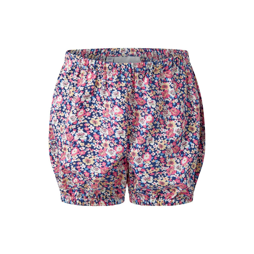 Floral Smocked Button-Front Dress & Bloomers