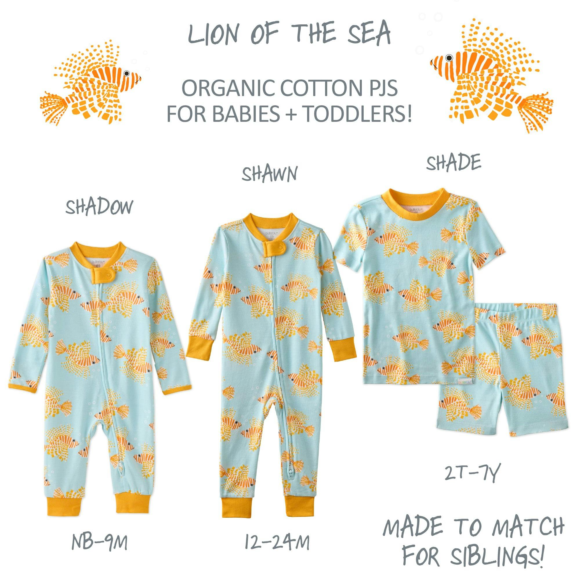 SHADOW Sleep & Play Baby Pajamas for Boys & Girls