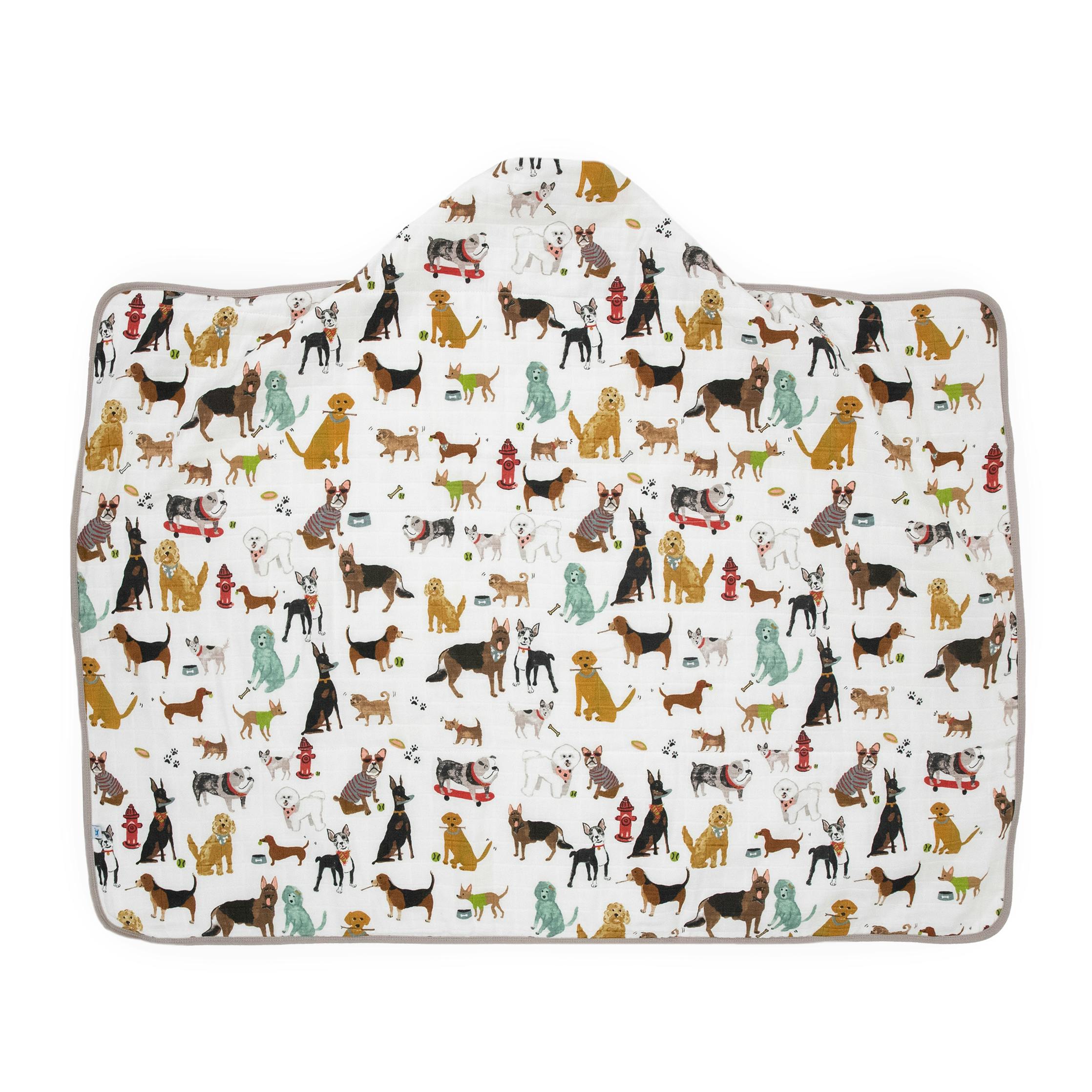 Toddler Hooded Towel - Woof