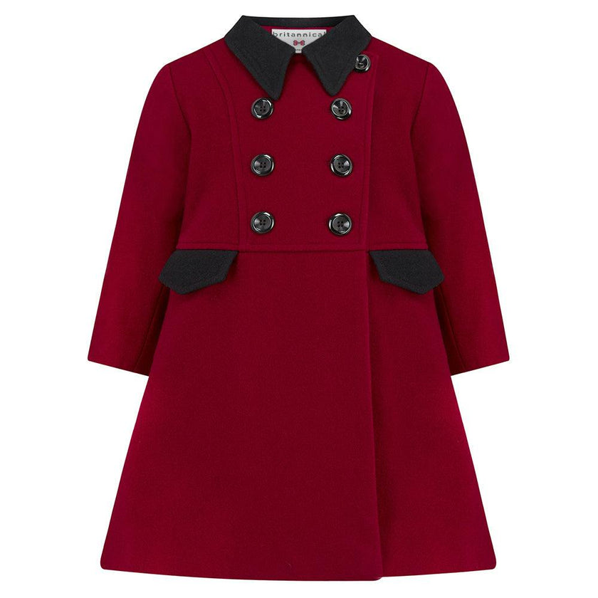 Piccadilly Dress Coat - Theatrical Red