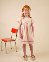 Lila Dress - Pink Strips print