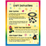 Scratch & Glitter Activity Book: Space