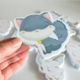 Bath Time: Stickers - Color Changing Muddy Paws