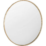 Renee Round Metal Mirror