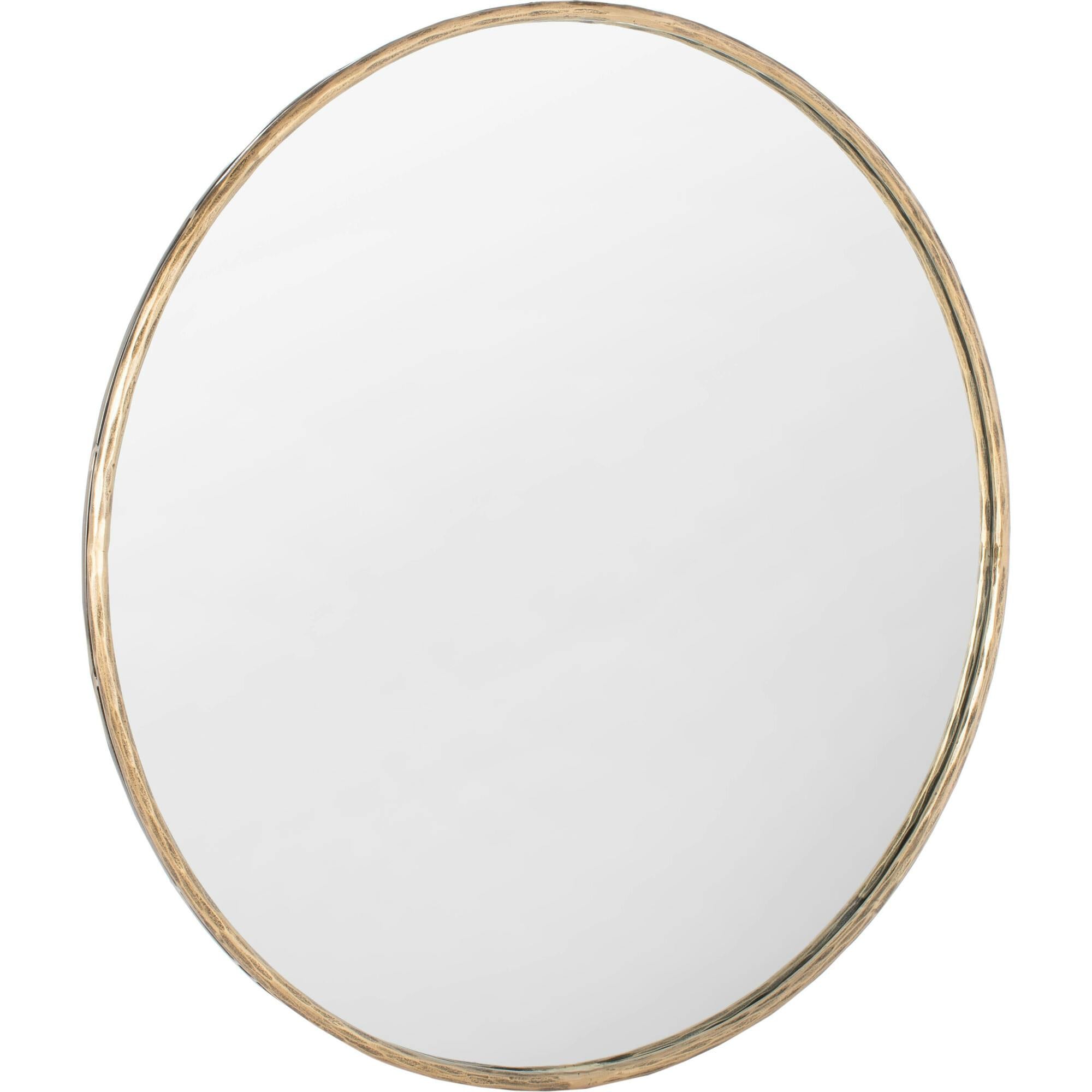 Renee Round Metal Mirror