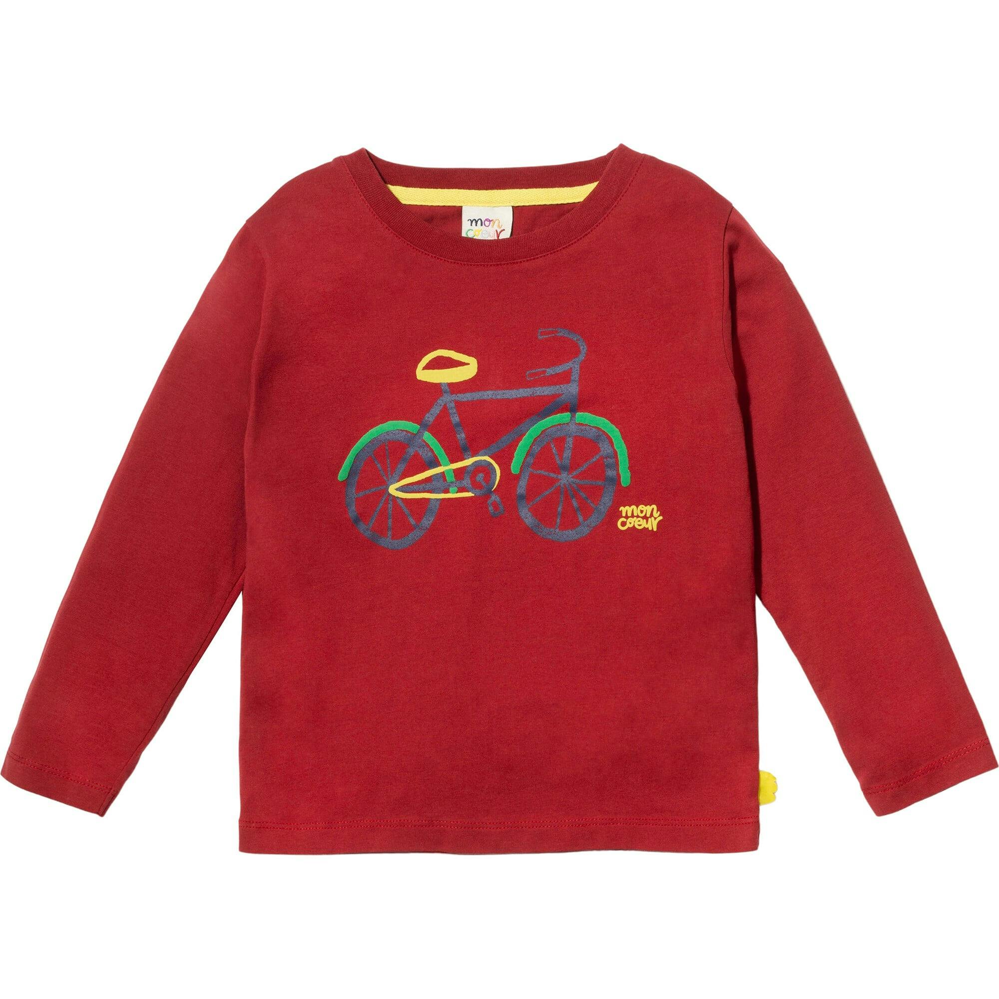 Recycled Cotton Bicyclette Kid T-shirt