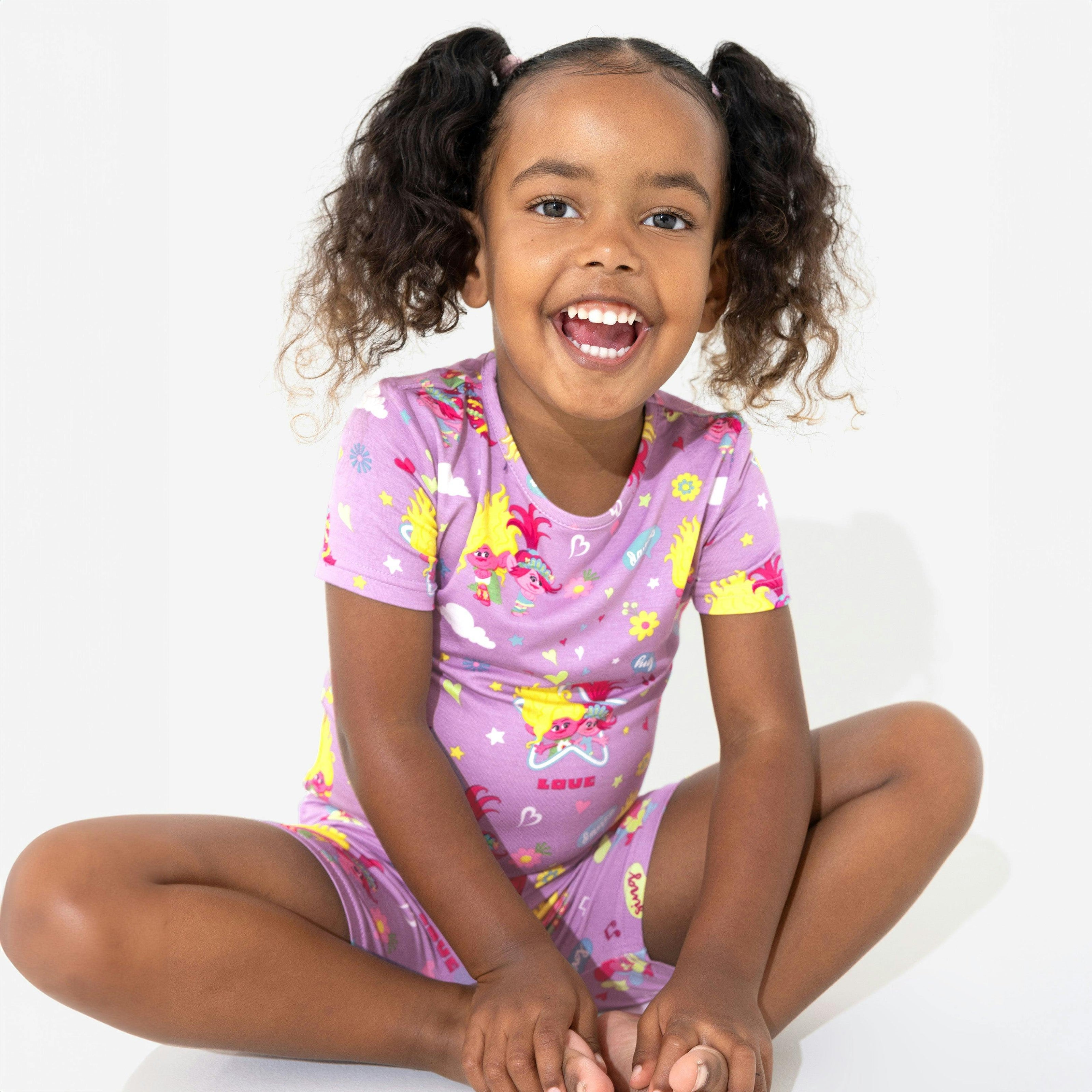 Trolls Valentine's Day Kids Bamboo Short Set