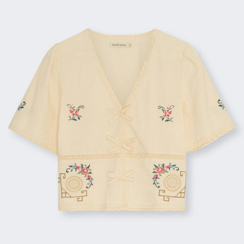 Narcise Woman Blouse Ecru