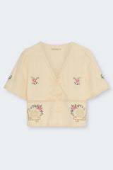 Narcise Woman Blouse Ecru