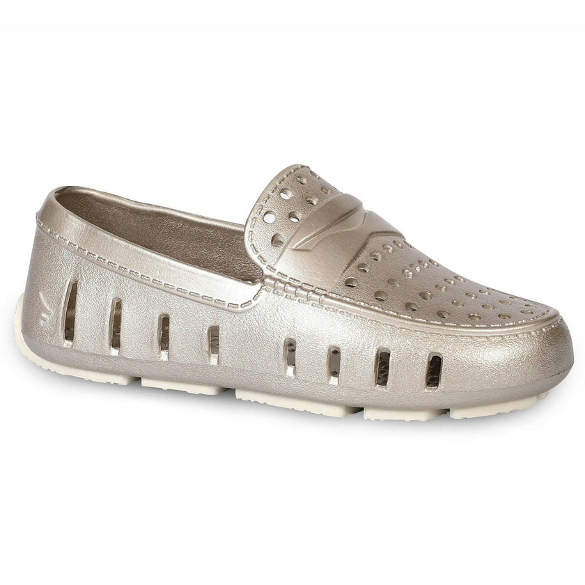 KIDS WHITE GOLD/CREAM PRODIGY METALLIC