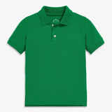 Kids short sleeve pique polo