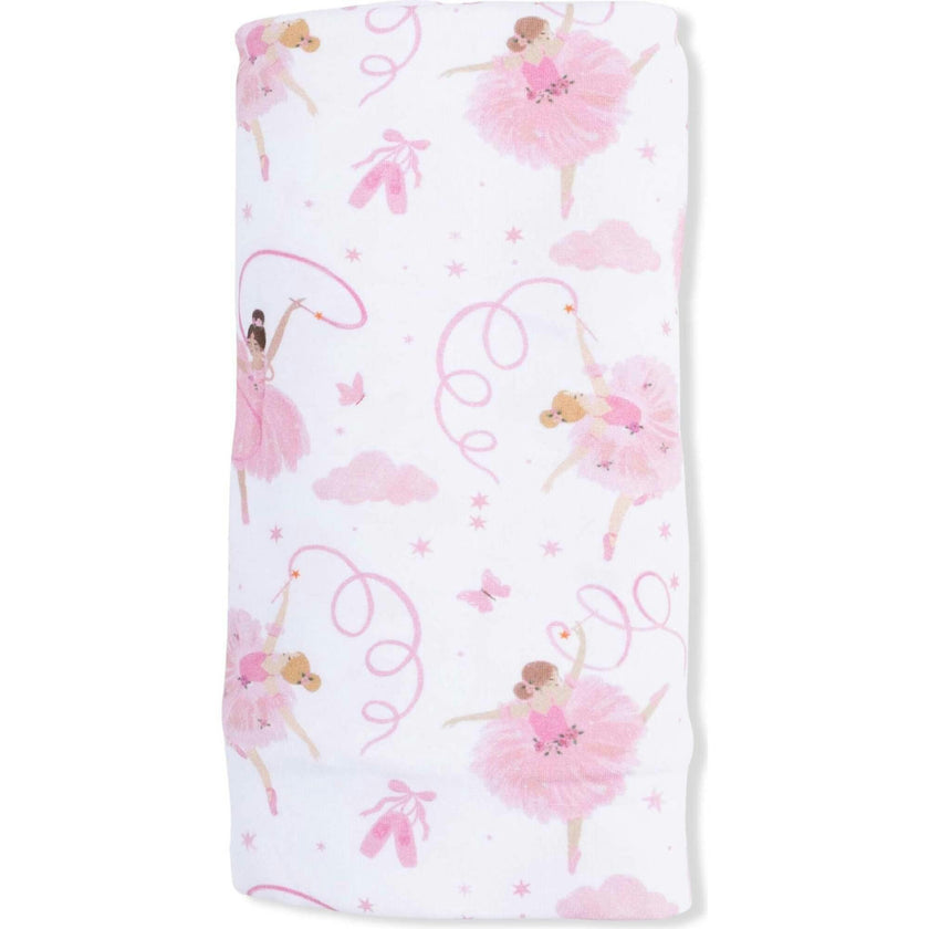 Ribbon Ballerinas - Swaddle Blanket