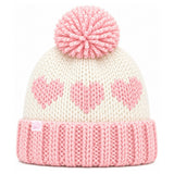 Hearts Bobble Hat