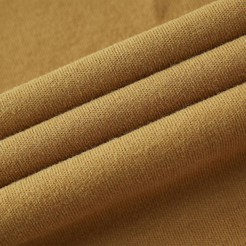 Peanut Brushed Long Sleeve T-Shirt