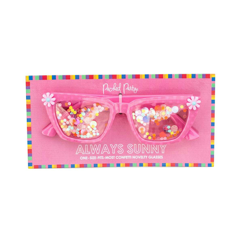 Confetti Filled Party Glasses