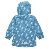 Recycled Waterproof Raincoat, Blue