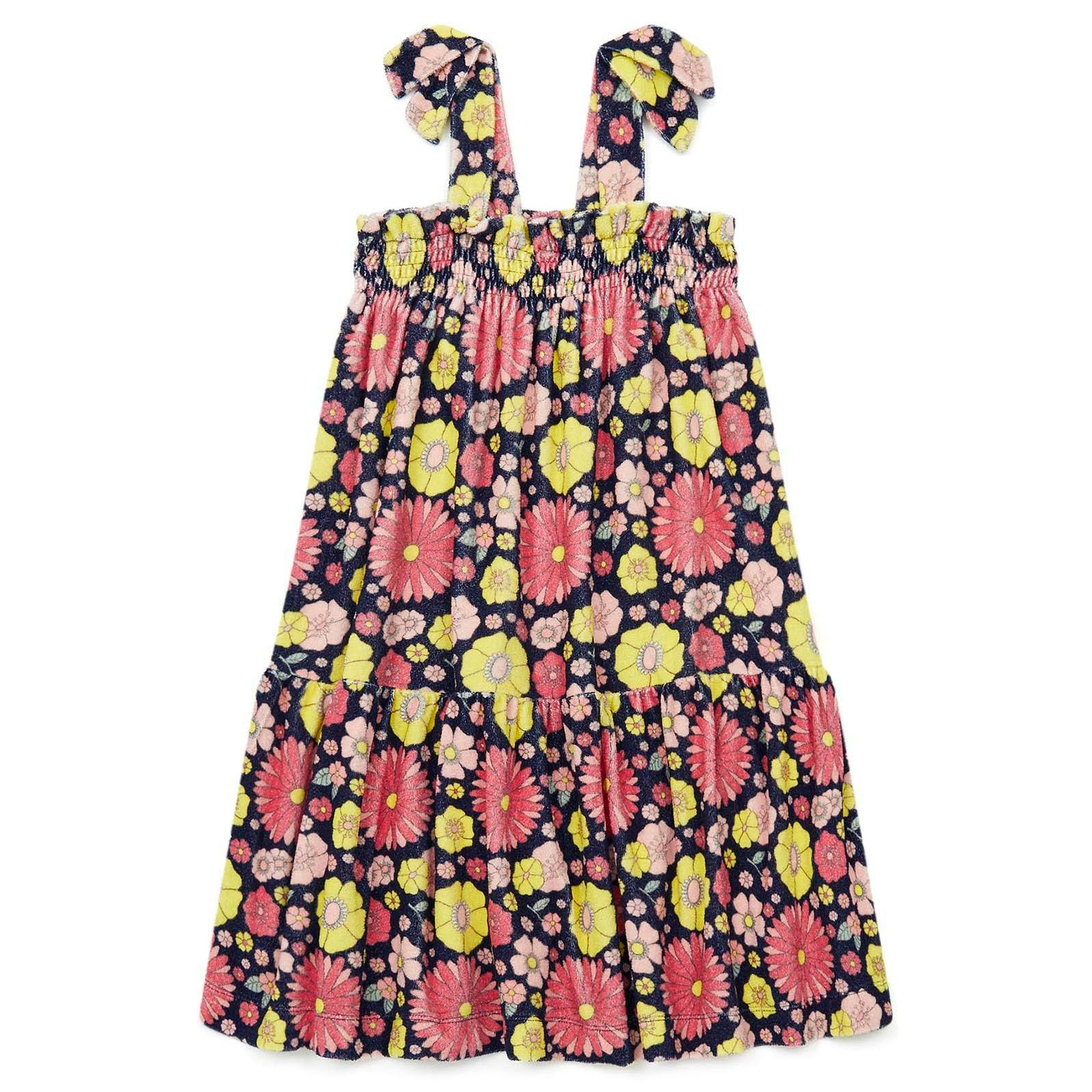 BONTON Retro Fleur Terrycloth Dress