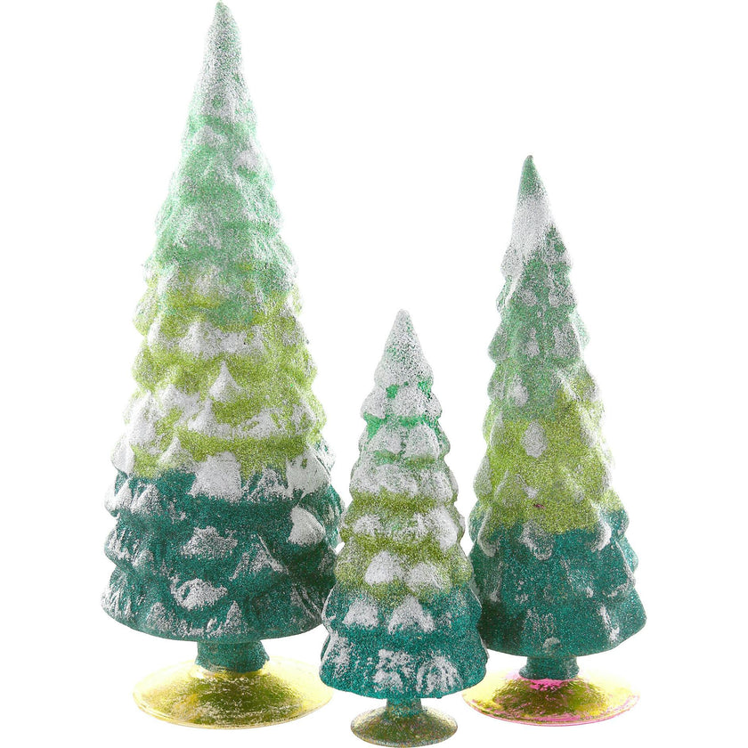 Glitter Gradient Tree Set