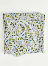 Baby Bib & Shawl Blanket Set - Happy Monkey