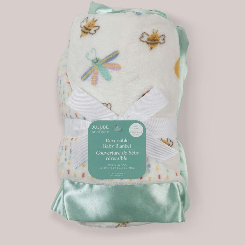 Studio Oh! Reversible Double-Layer Baby Blanket