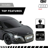 CMJ RC Car: Audi R8 GT - Black