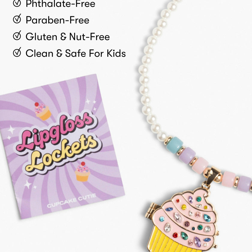 Cupcake Cutie Lipgloss Locket