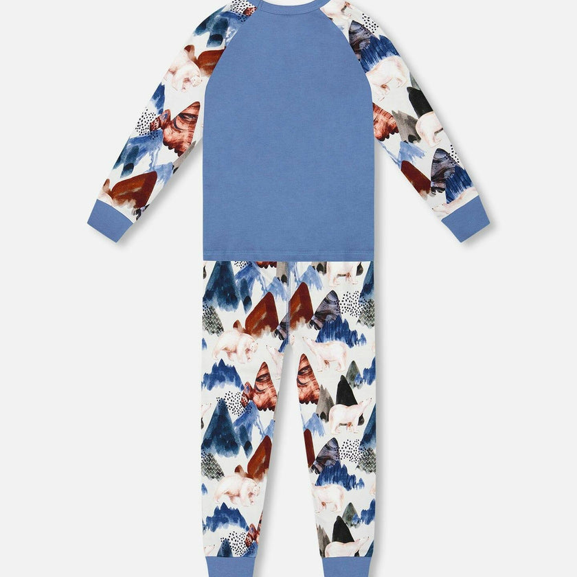 Two-Piece Organic Cotton Pajama Set