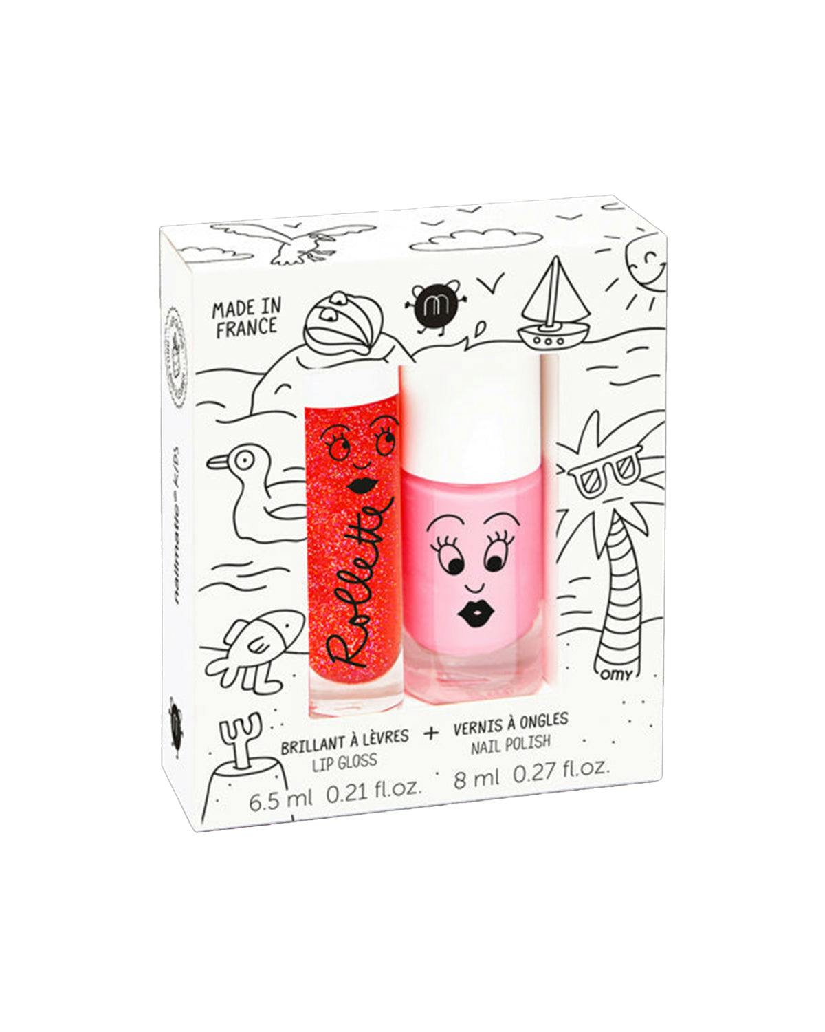 Polish & Lip Gloss Holidays Set