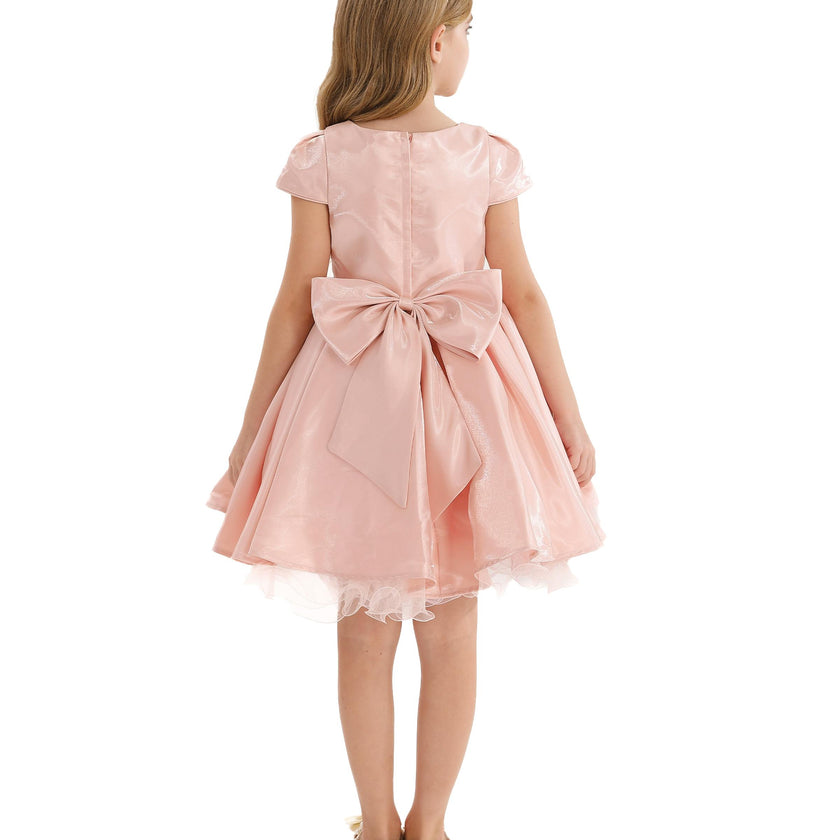 Pink Bow Short Solera Dress