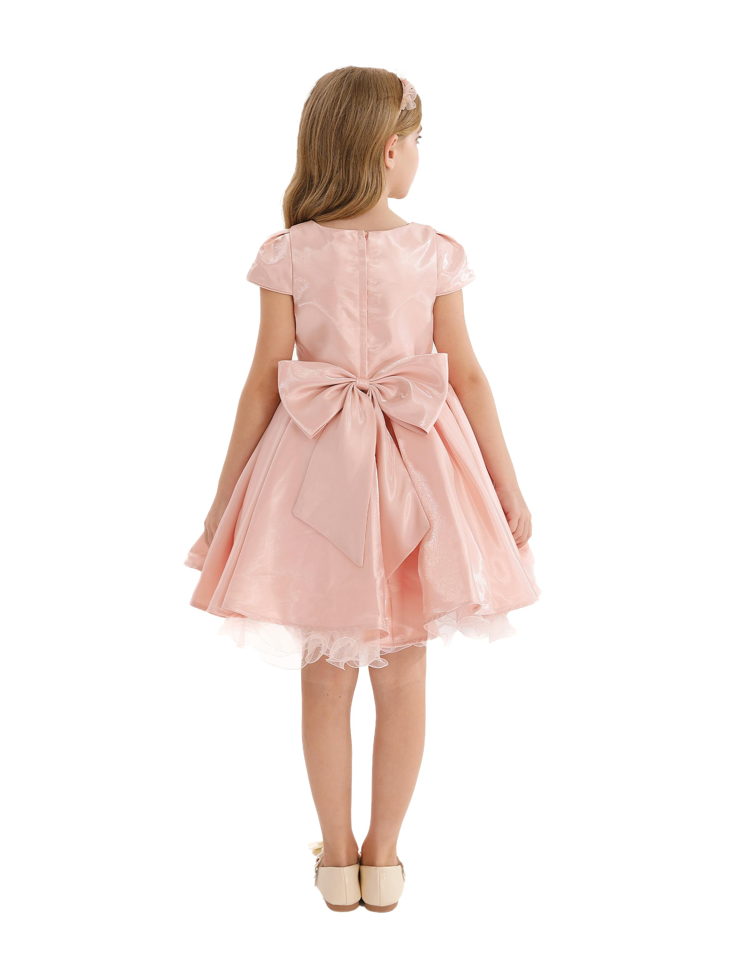 Pink Bow Short Solera Dress