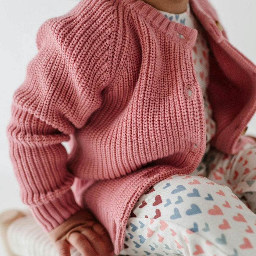 Girl's Knit Cardigan