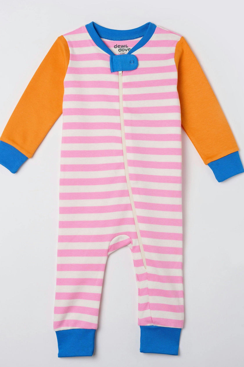 Long Sleeve Zip Romper