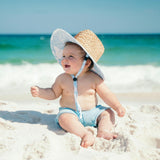 Kids Straw Lifeguard Hat