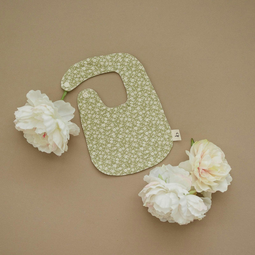 Signature Cotton Print Bib