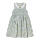 Hand-Smocked Girls Dress - Catalina
