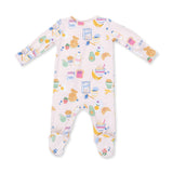 Breakfast Club Pink - 2 Way Zipper Footie
