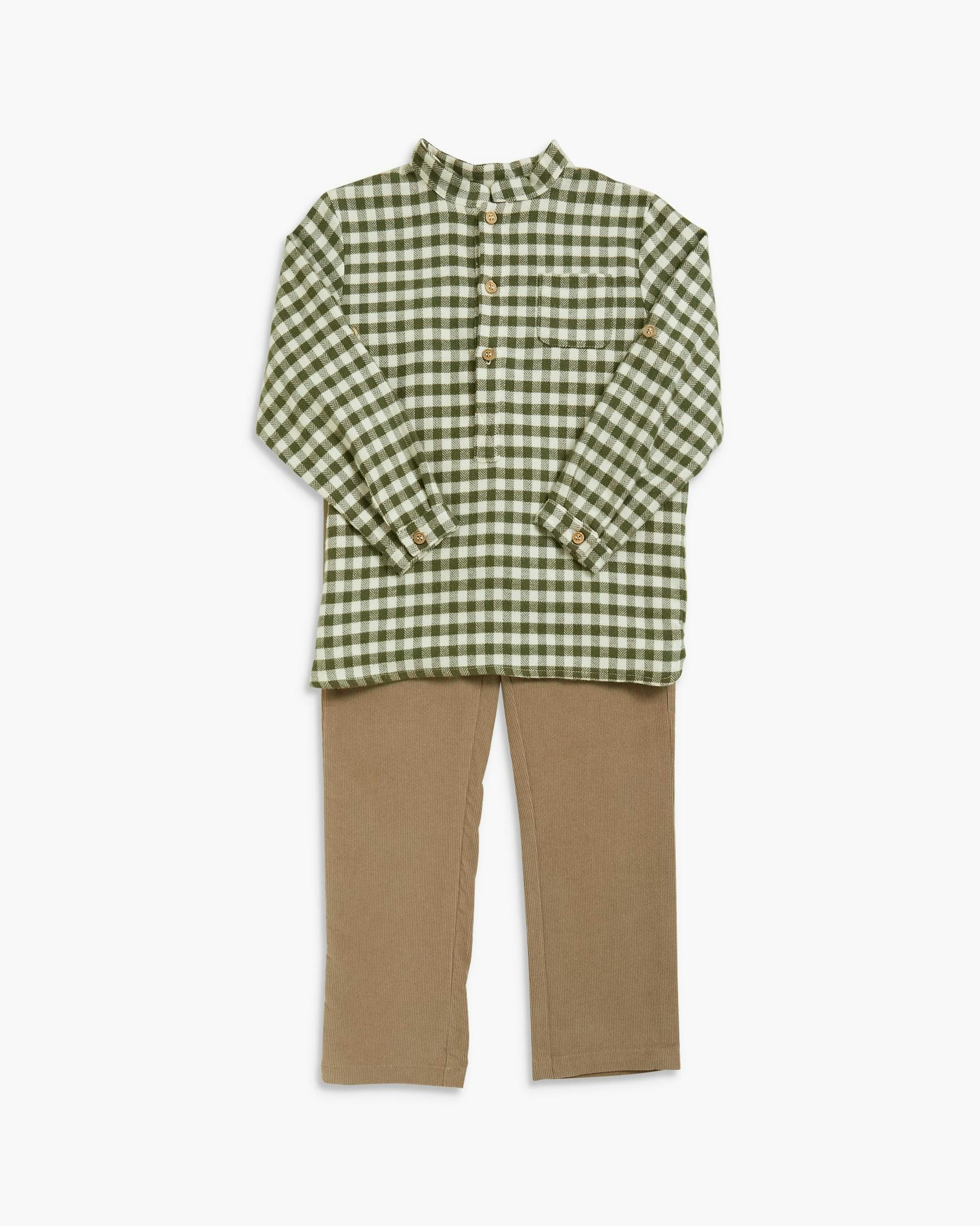 Theodore Pants Beige Corduroy
