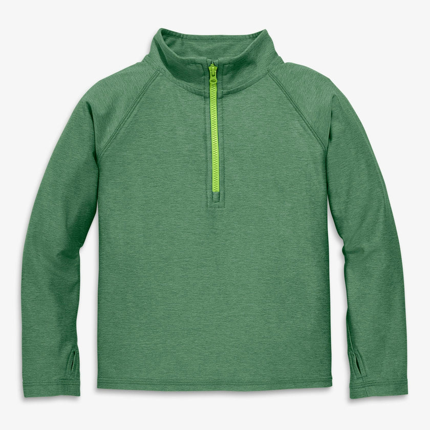 Kids FlexKnit half-zip pullover