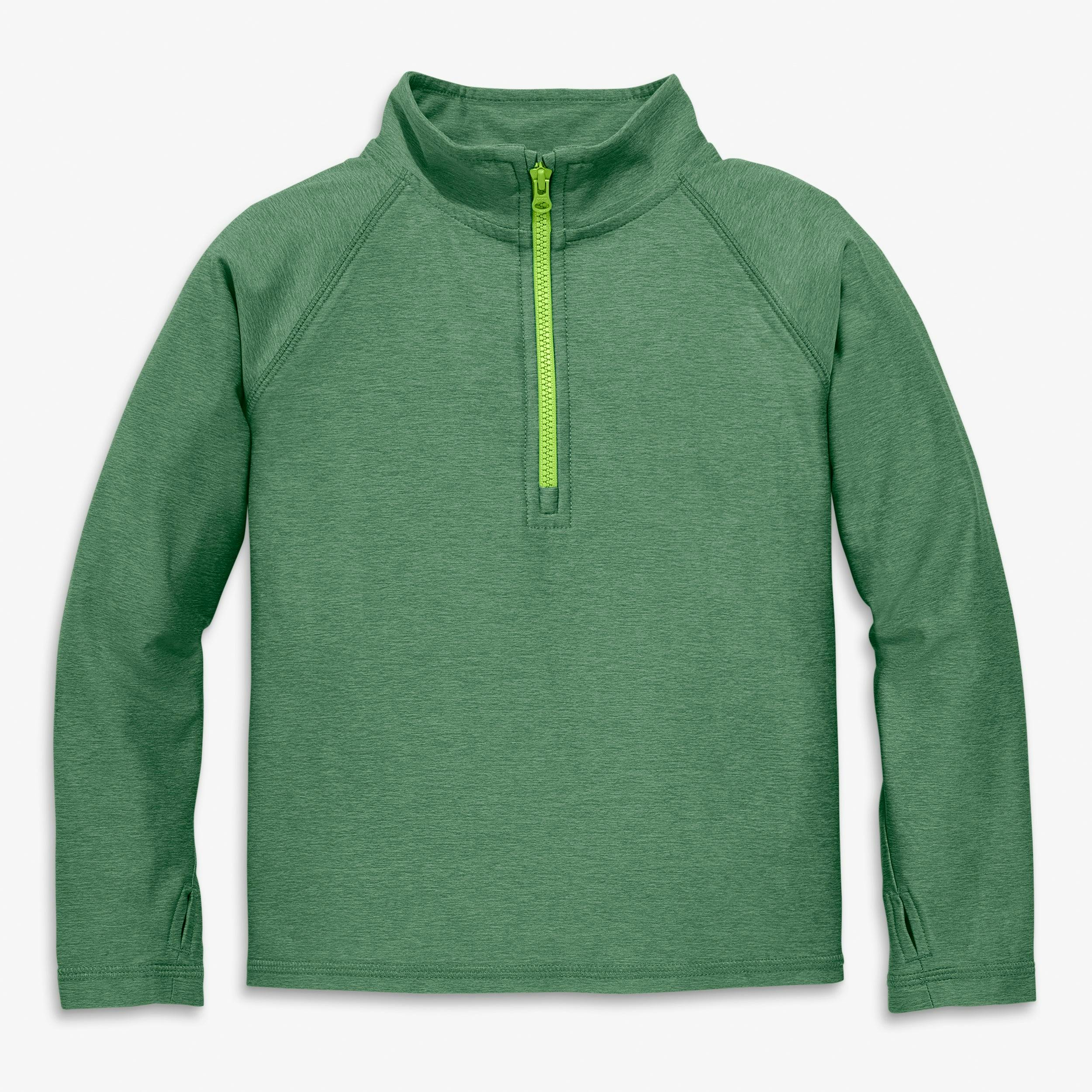 Kids FlexKnit half-zip pullover