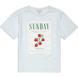 Organic Weekend Tee in Sky Blue