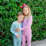 Jack Boys' Pajama Pant Set - Wild West Blue