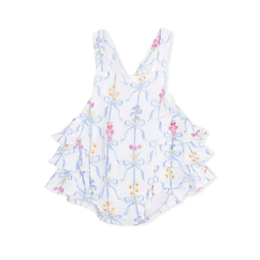 Ribbon Bouquets - Ruffle Sunsuit